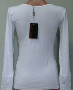 FINAL SALE Roberto Cavalli new season lace shirt blouse top sz XL 
