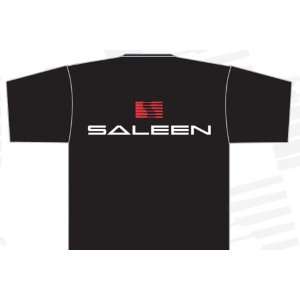  Saleen Black Corporate Logo T Shirt   Medium Automotive
