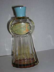 Vintage Heaven Sent Helena Rubinstein EDT Used Perfume Bottle p68 