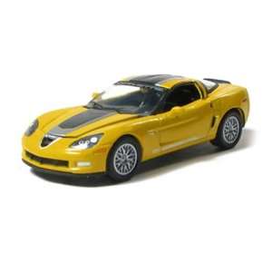  2009 Chevy Corvette GT1 Edition 1/64 Yellow Toys & Games