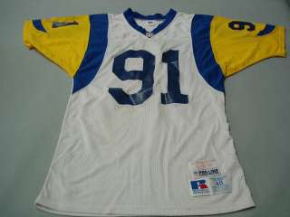 Game Used Vintage Los Angeles Rams KEVIN GREENE Football Jersey 40 