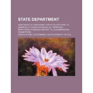  State Department wide range of emergency services 