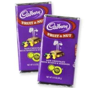 Cadbury Fruit & Nut Bar, 3.5 oz, 24 Grocery & Gourmet Food