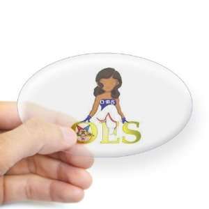  OES Doll Sticker Oval Masonic Oval Sticker by  