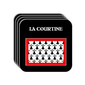  Limousin   LA COURTINE Set of 4 Mini Mousepad Coasters 