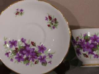 Vintage Porcelain Colclough Teacup & Saucer floral gild  