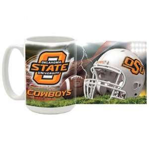  Oklahoma State Cowboys Stadium 15 oz Ceramic Mug Sports 