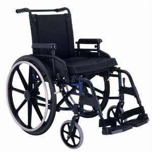 Manual Wheelchairs Deluxe Manual Wheelchair High Strength Lightweight 