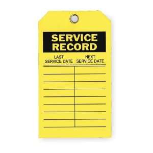   Maintenance Tags Inspection Tag,Service Record,Pk 10