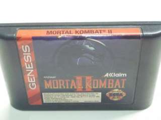 Mortal Kombat II Sega Genesis 16 Bit Game MK2 021481800057  