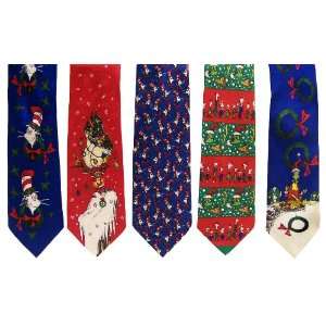  Dr. Seuss Christmas Silk Ties