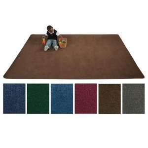  Small Rectangular Solid Color Carpet   Light Blue 6 x 9 