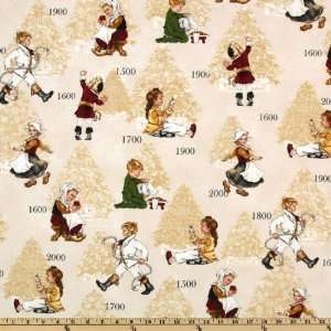   Traditions Children Ecru Fabric By The Yard Arts, Crafts & Sewing