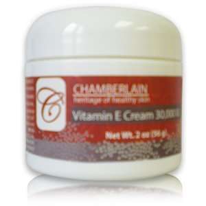  Chamberlain Vitamin E Cream 30,000, 2 oz Health 