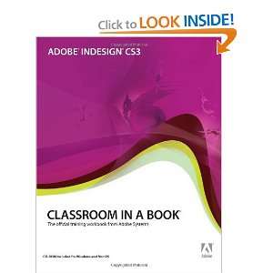  Adobe InDesign CS3 Classroom in a Book [Paperback] Adobe 