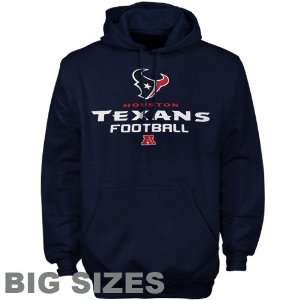  Houston Texans Navy Blue Big Sizes Pullover Hoodie 