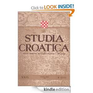   Edition) Instituto de Cultura Croata  Kindle Store