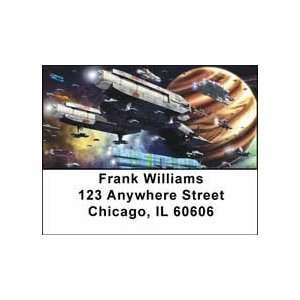  Space Cruisers Address Labels