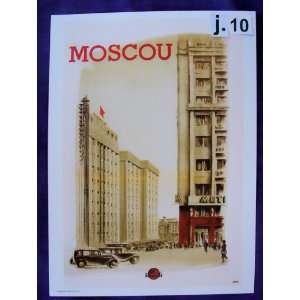  Welcome to the USSR * N. Zhukov, Moscow 1935* Advertiseng 