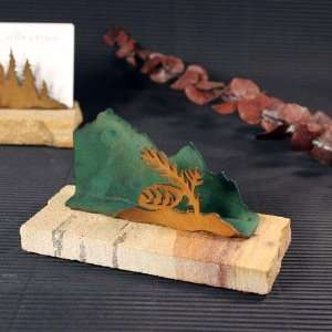  Business Card Holder   Pinecone 