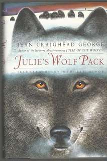 Jean Craighead George Julies Wolf Pack Signed W Minor  
