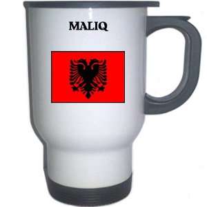  Albania   MALIQ White Stainless Steel Mug Everything 