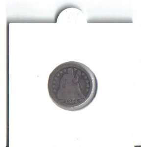  1854 Seated Dime, Variety 3  Arrows at Date Everything 