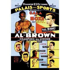  Gala of Boxing   Palace of Sport 20x30 Poster Paper
