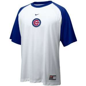  Nike Chicago Cubs White Opening Day Raglan T shirt Sports 