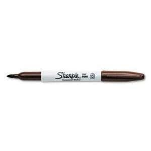  Sharpie® Permanent Marker, 1.0mm Fine Tip, Brown Ink 