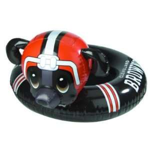   CLEVELAND BROWNS INFLATABLE MASCOT INNER TUBES (3)