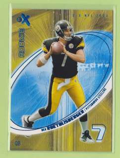 2004 EX CREDENTIALS BEN ROETHLISBERGER ROOKIE 7/46  