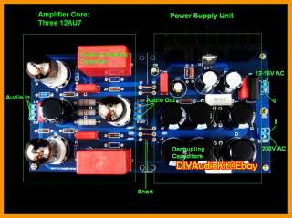 DIY Kit ref Grounded Grid Preamplifier S2 (Stereo)  