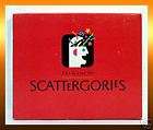 1988 the game of scattergories fast thinking board game returns