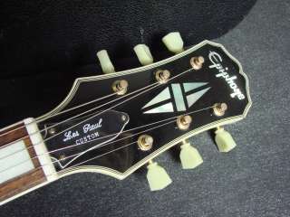 Epiphone Les Paul Custom 3 Pickup Cream White SG Electric Guitar w 