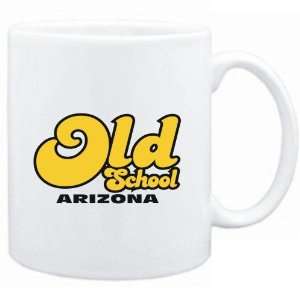  Mug White  OLD SCHOOL Arizona  Usa States Sports 