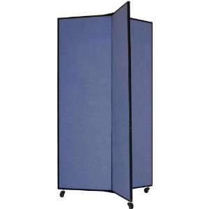   High Three Panel Mobile Display Tower by Screenflex