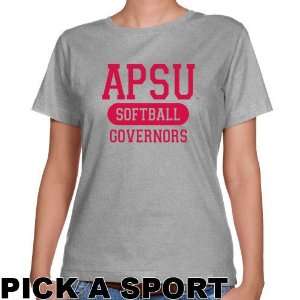  Austin Peay State Governors Ladies Ash Custom Sport 