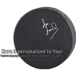 Denis Savard Personalized Autographed Hockey Puck  Sports 