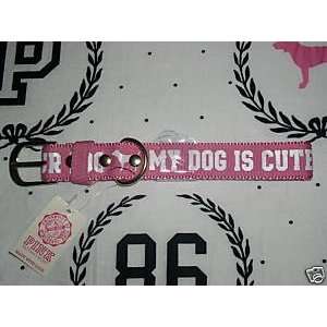  Victorias Secret PINK Cuter Dog Collar My Dog Is Cutter 