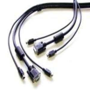  15 3 in 1 KVM Switch Cable Electronics