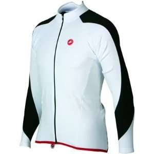 Castelli 2007/08 Mens Scia Long Sleeve Cycling Jersey   White  A7509 