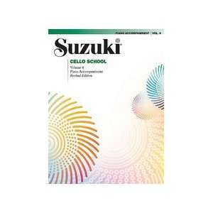 Suzuki Cello School   Piano Accompaniment   Volume 4   Revised Edition