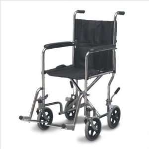  Mabis DMI 501 1037 0600 19 Steel Folding Transport Chair 