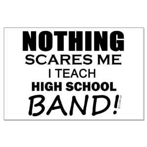  High School Band Music Large Poster by  