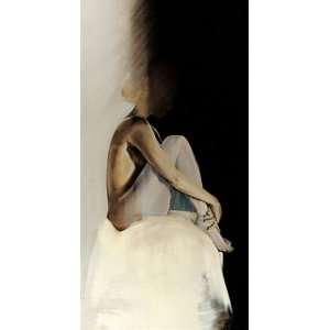  Covered In White by Lizette Luijten Daas. Size 19.75 X 39 