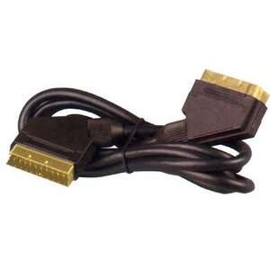  Pik a Pak Gold Scart Plug To Scart Plug 1.5M 18239S Electronics