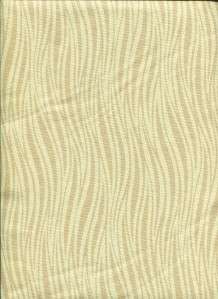 SANDSTONE TAN & CREAM ZEBRA STRIPE Cotton Quilt Fabric  