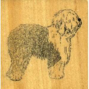  OLD ENGLISH SHEEPDOG Rubber Stamp Arts, Crafts & Sewing