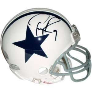  Tony Romo Dallas Cowboys Autographed Throwback Thanksgiving Day 